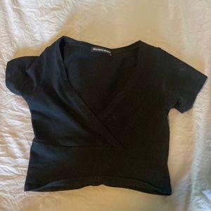 brandy melville short sleeve amara top